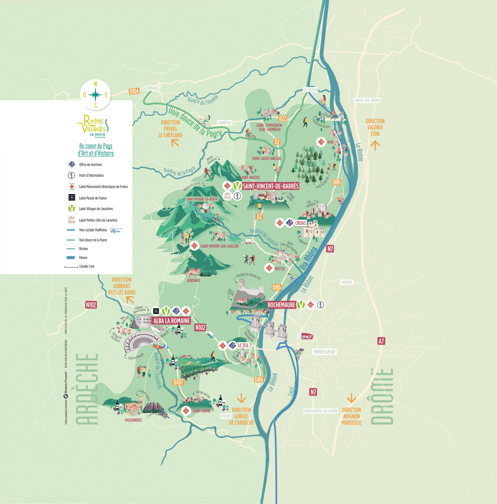 TOUR DE POTIER: COMO, 07200 : AUBENAS Ardèche Rhone Alpes