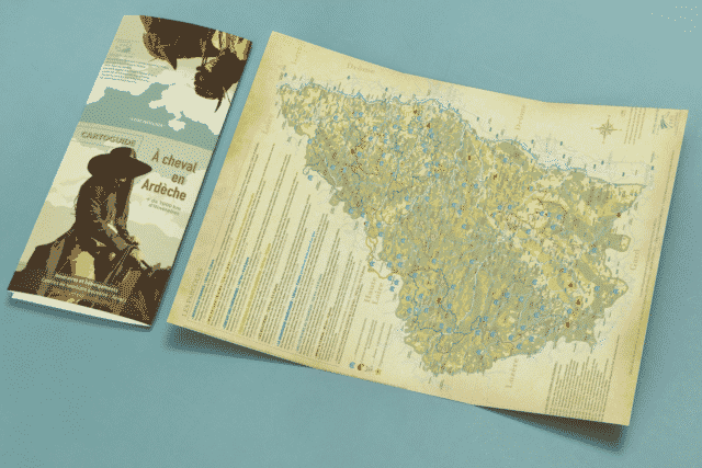 cartoguide ardèche à cheval