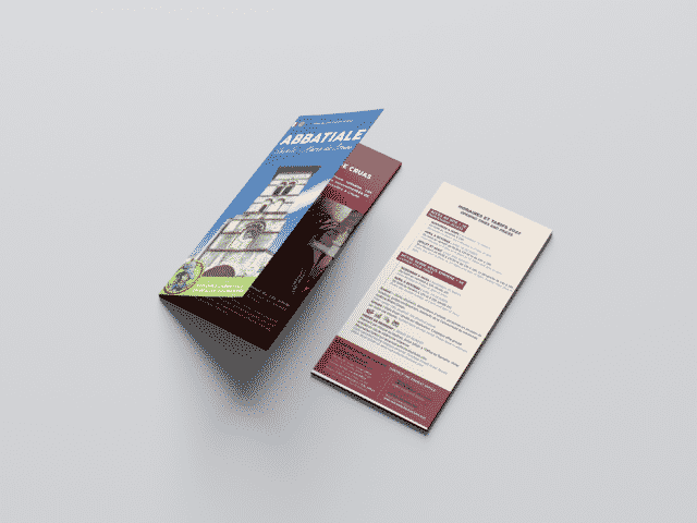 MOCK UP BROCHURE ABBATIALE