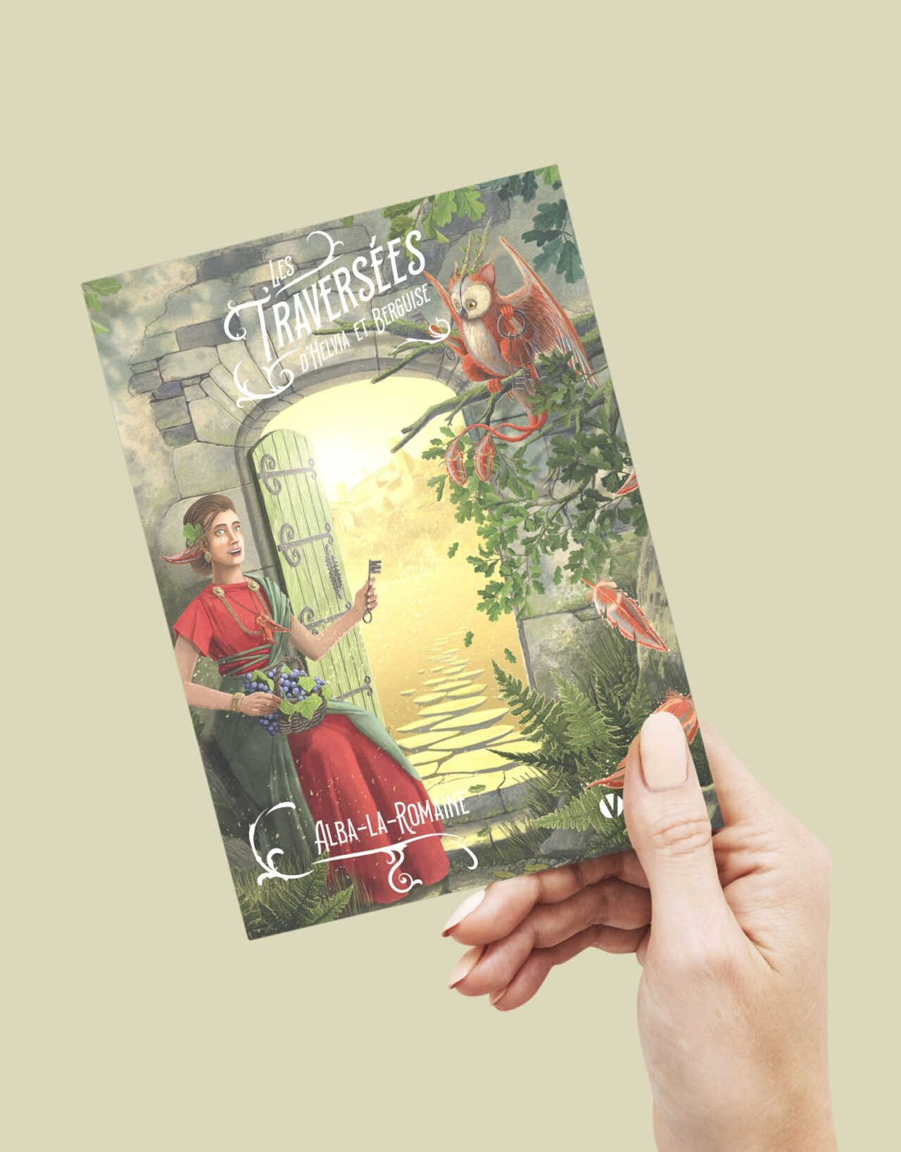 Les traversées d'Helvia et Berguise à Alba la Romaine